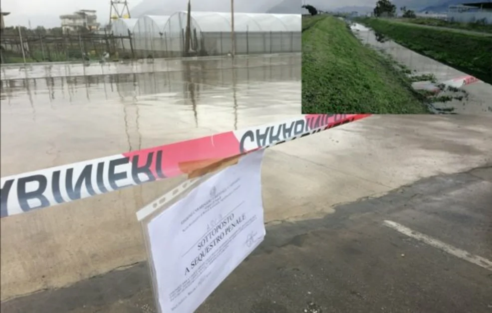 Sant'Antonio Abate - Sequestrata area di stoccaggio rifiuti, 3 denunce