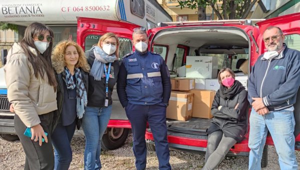 Aiuti al popolo ucraino dall'ospedale evangelico Betania di Ponticelli