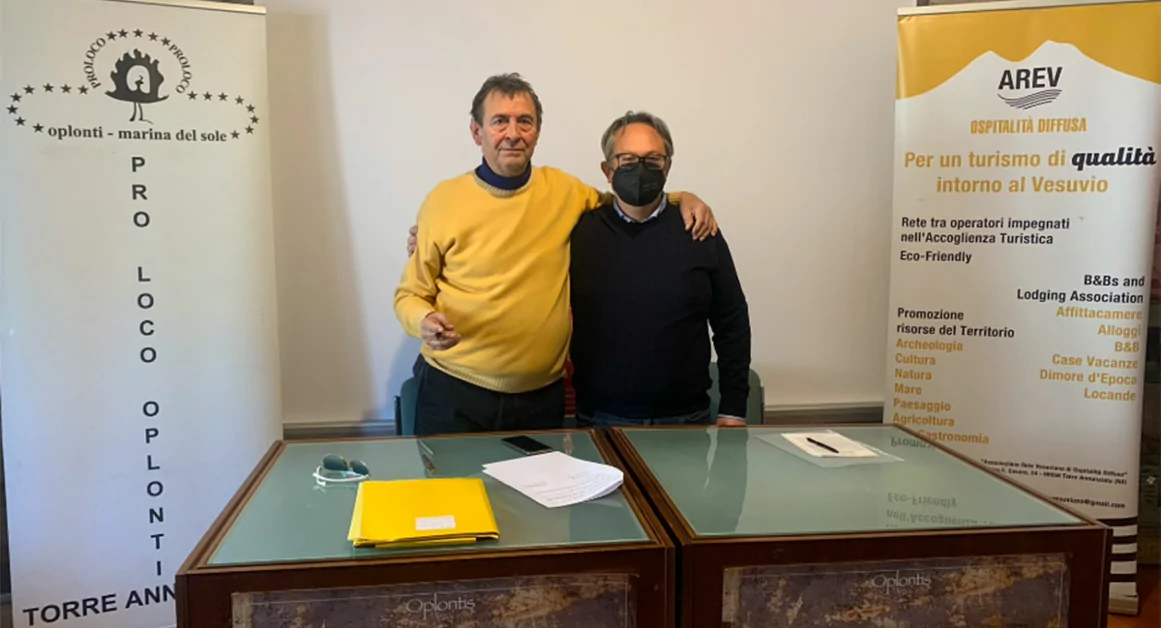 Torre Annunziata - Accordo di partenariato tra Pro Loco e AreV-Ospitalità Diffusa 