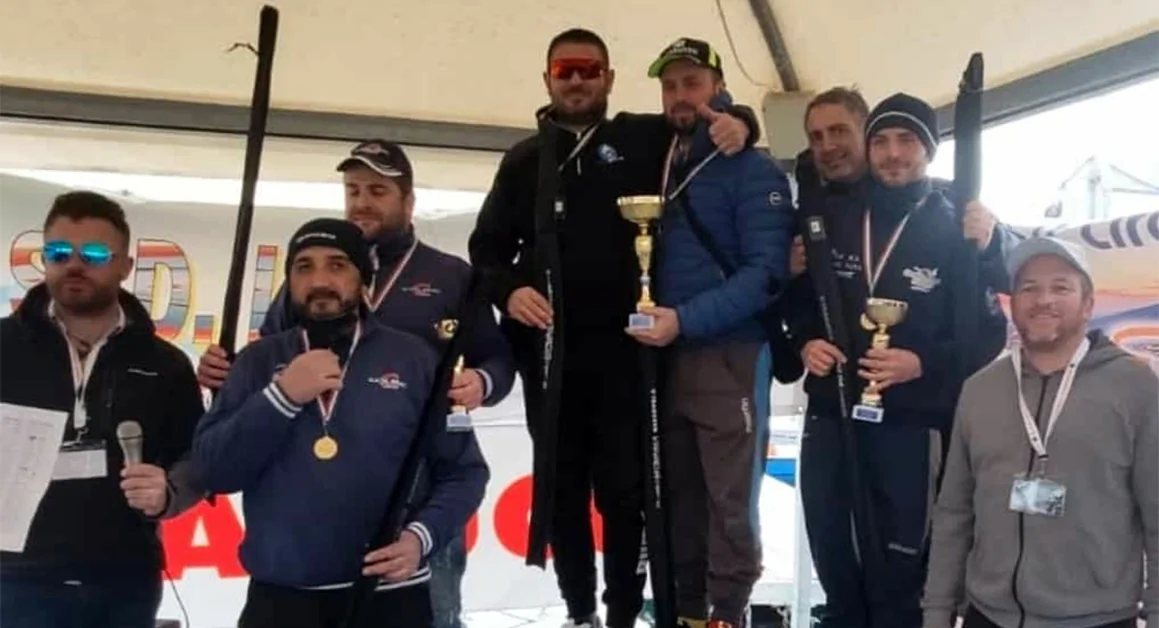 Torre Annunziata - Gara di bolentino costiero "Trofeo di Marina di Oplonti": i primi tre classificati