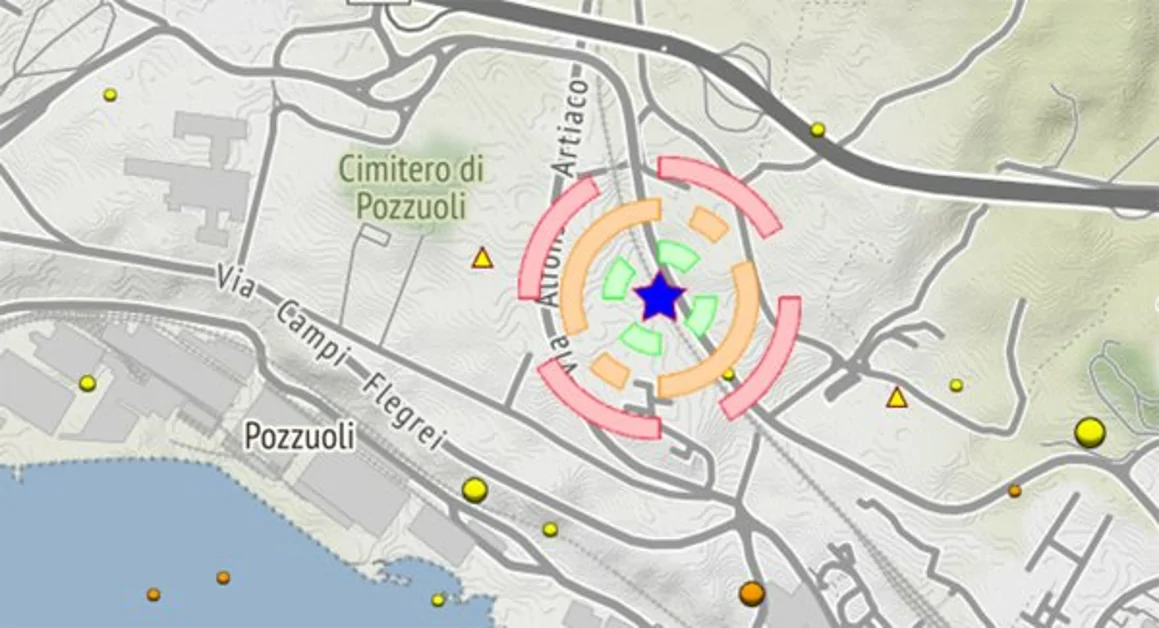 Pozzuoli (NA) - Nuova scossa di terremoto. Tavolo tecnico in Regione