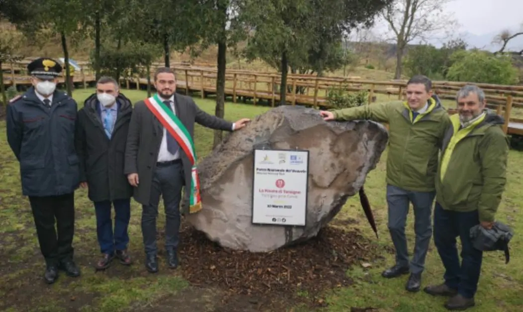 Inaugurato il Sentiero n. 11 a Terzigno, le passeggiate sul Vesuvio sempre più spettacolari