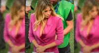 Dazn, Diletta Leotta infiamma il pubblico di San Siro: sotto il vestito niente