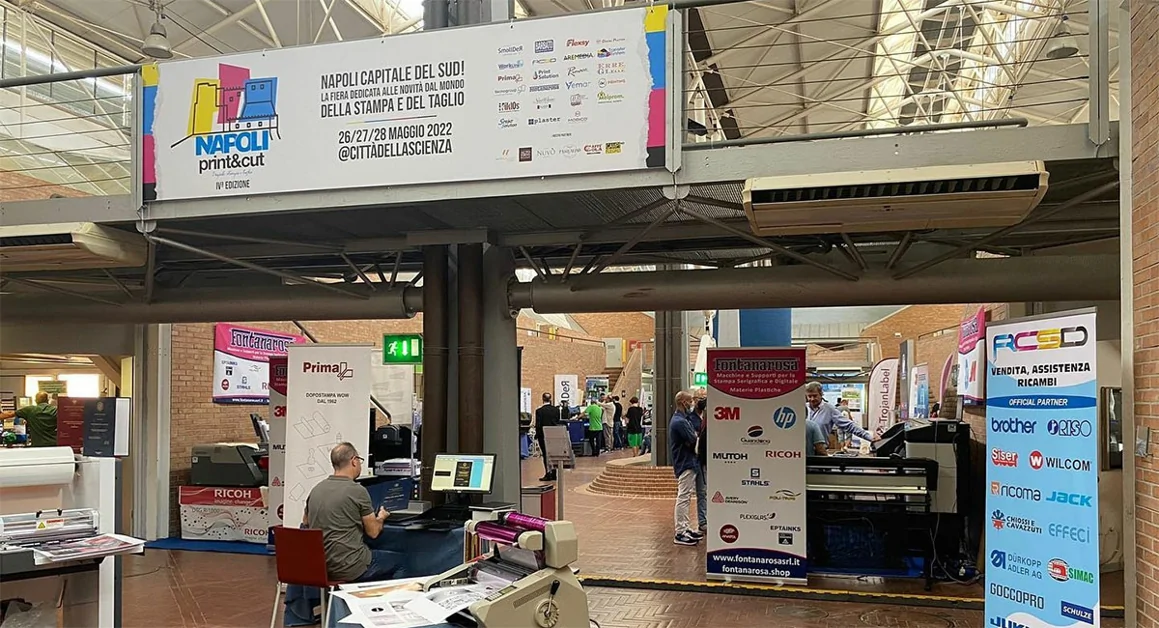 "Napoli Print&Cut" 2022: cala il sipario sulla fiera della stampa e del taglio