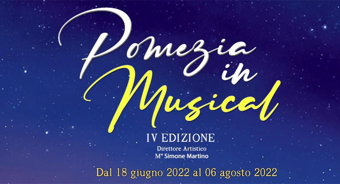 Il 18 giugno parte la quarta edizione del festival “Pomezia in Musical”