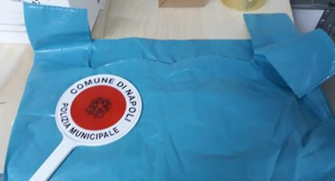 Napoli - Buste di plastica contraffatte, maxi sequestro della Polizia Locale