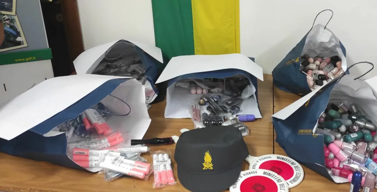 Prodotti cosmetici non conformi, sequestri nell'Avellinese