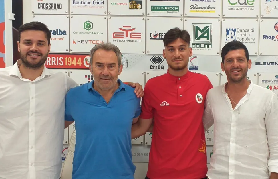 Turris, colpo in difesa: dalla Sampdoria arriva il giovane Aquino