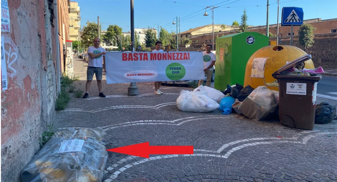 San Giorgio a Cremano - Sversamento illegale: denuncia di "Terra Dea"