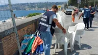 Lido e area ristoro abusivi sul lungomare, denuncia e sanzione