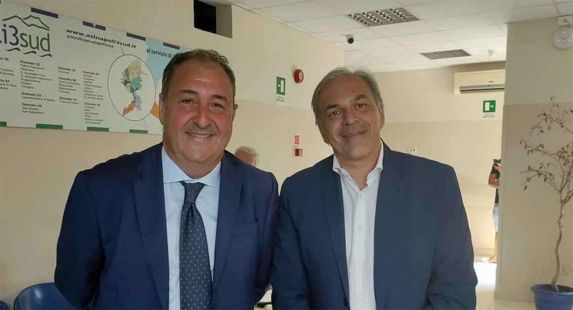 Il neo direttore Asl Napoli 3 Sud Russo: prima tappa al San Leonardo
