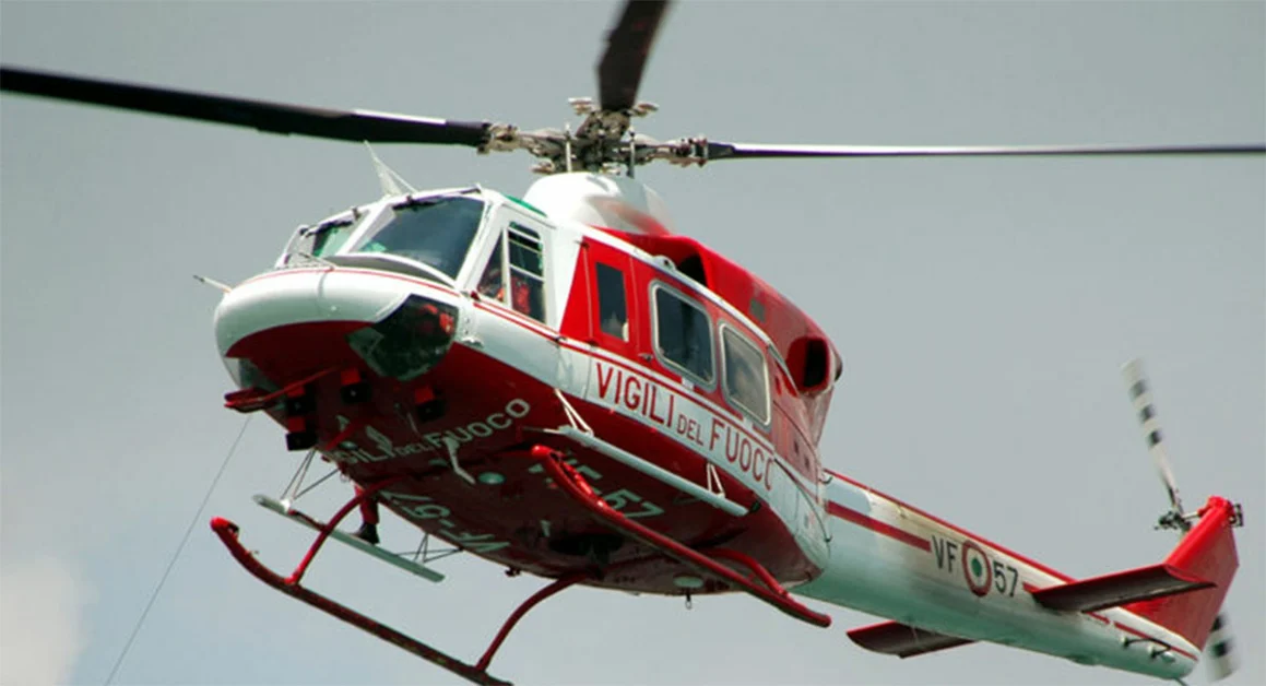 Turista punto da un insetto soccorso con l'elicottero