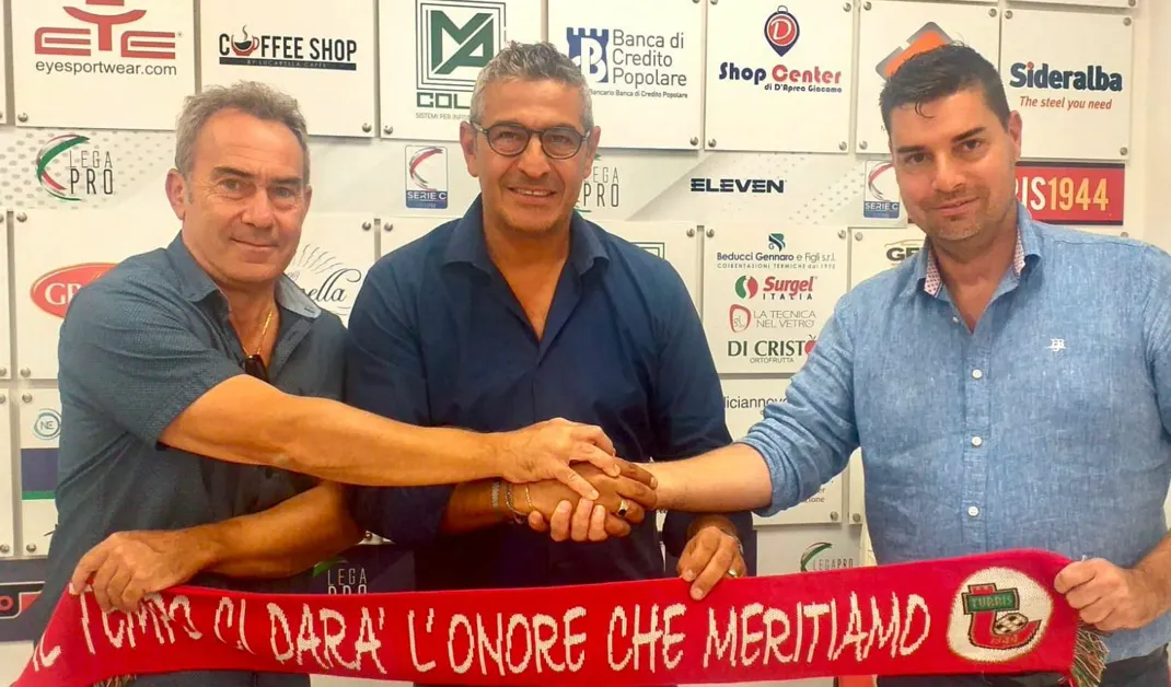 Padalino è il nuovo allenatore della Turris