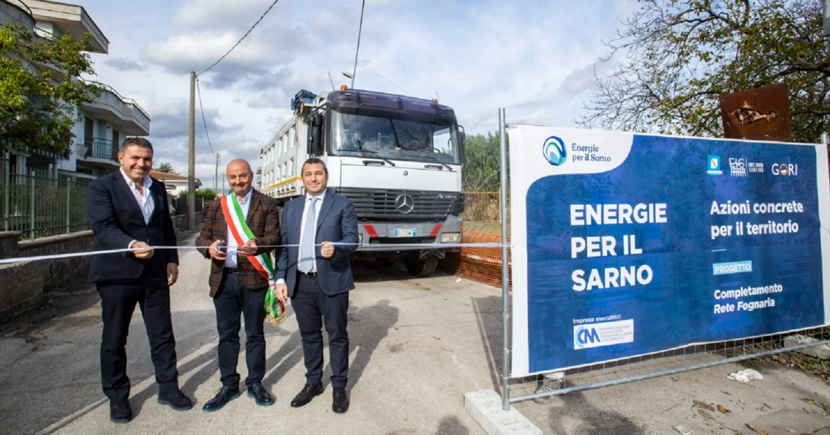 Rete fognaria, iniziati i lavori GORI a San Gennaro Vesuviano