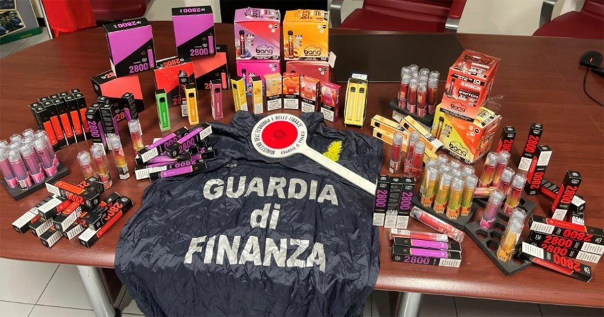 Sigarette elettroniche non a norma, sequestro della GdF