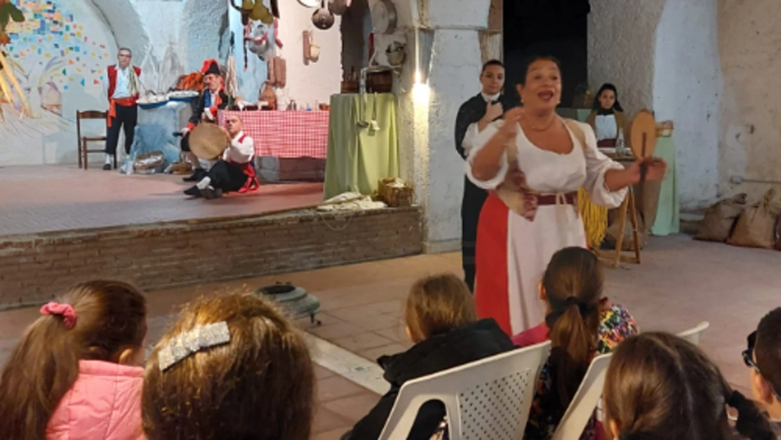 Il presepe vivente folklorico alla cripta dello Spirito Santo