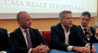 Conferenza stampa su Savoia Calcio e servizi finanziari della holding Casa Reale