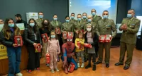 L'Esercito dona un sorriso ai piccoli pazienti dell'ospedale Umberto I di Nocera