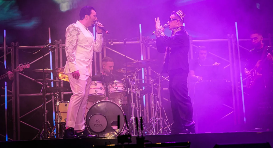 Grande successo di Tony Colombo e Ivan Granatino al Palapartenope