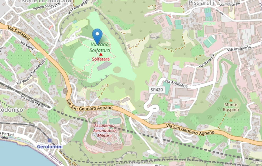 Campi Flegrei, scossa di terremoto alla Solfatara