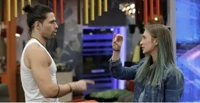 Gf Vip, faccia a faccia tra Luca Onestini e Nikita Pelizon