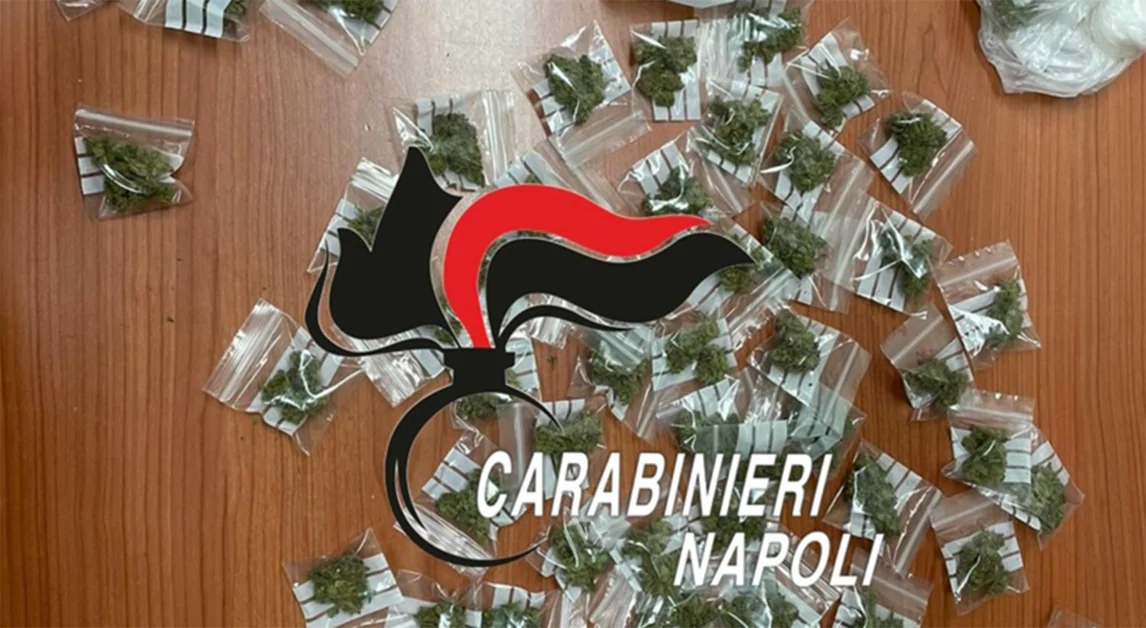 Blitz anti-droga dei carabinieri, un arresto a S. Maria La Carità