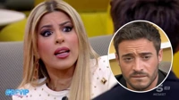 Gf Vip, Oriana Marzoli esagera: conato di vomito al passaggio di Antonino