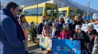 A Gragnano inaugurata la nuova isola ecologica, festa con i bambini