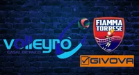 Volley femminile: un punto della Fiamma Torrese nella trasferta romana