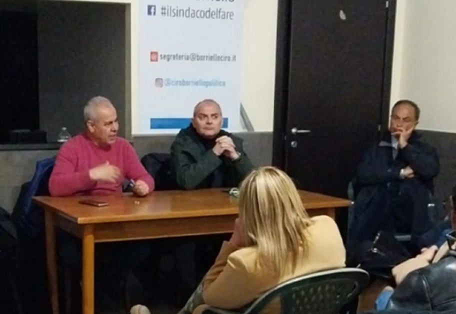 Elezioni comunali a Torre del Greco, il comitato elettorale di Ciro Borriello