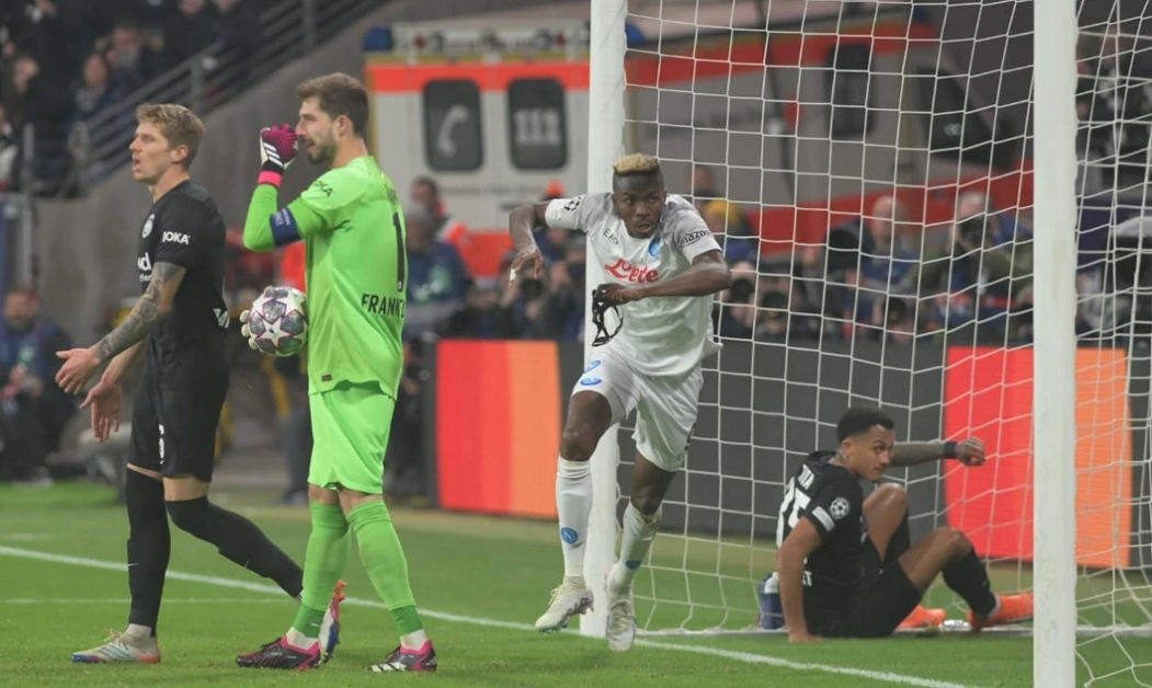 Napoli-Eintracht Francoforte, le formazioni ufficiali