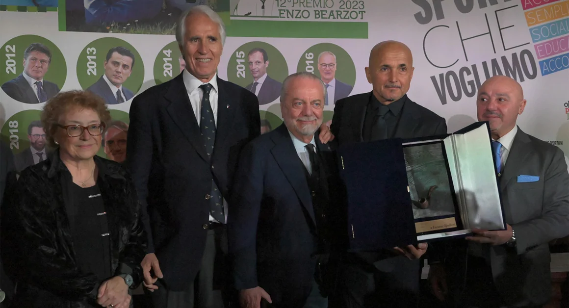 A Luciano Spalletti il premio nazionale "Enzo Bearzot": le foto