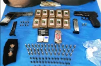 Armi, giubbotti antiproiettile e droga sequestrati a Pianura