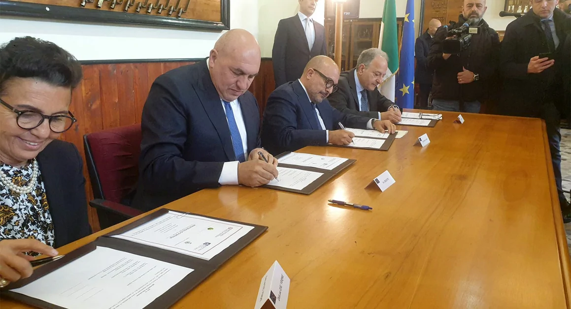 Protocollo d'intesa allo Spolettificio: ampliamento degli Scavi di Oplonti e Polo Museale