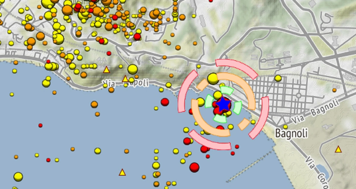 Sciame sismico ai Campi Flegrei, scossa più forte con magnitudo 2.8