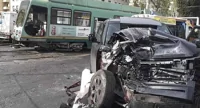 Grosso spavento per Ciro Immobile: la sua Jeep contro un tram a Roma