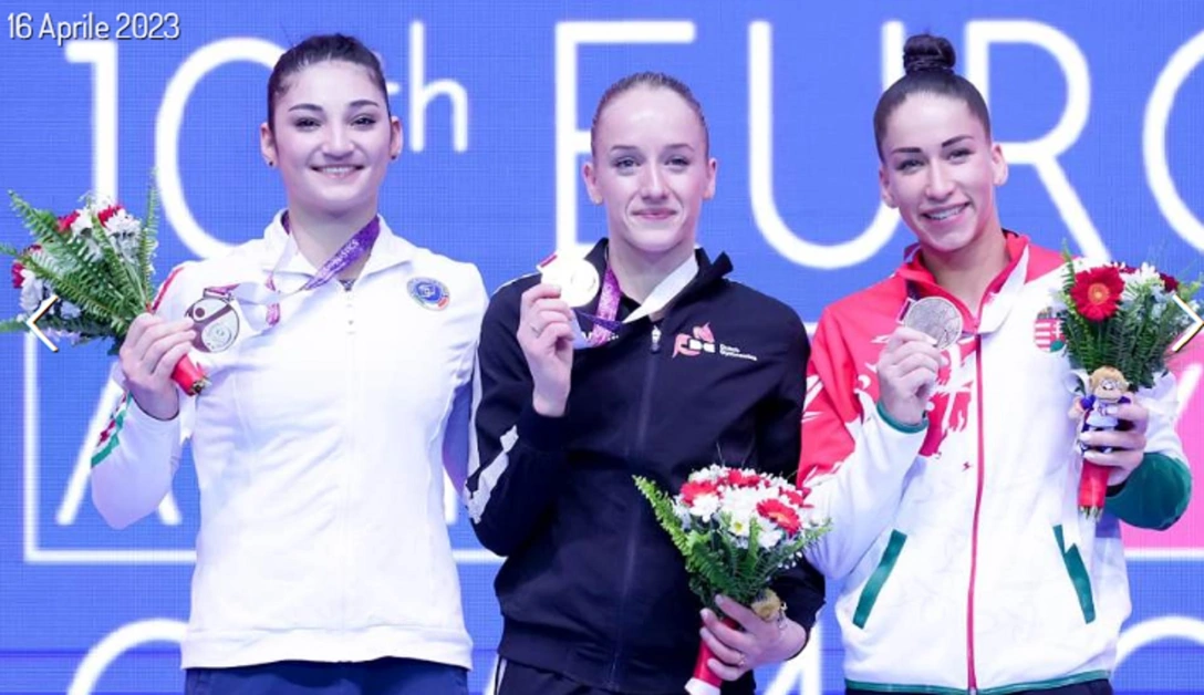 Ginnastica, argento europeo per Manila Esposito
