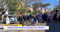 Torre Annunziata - Villa Tamarisco: tour degli studenti con il Pm Ambrosino