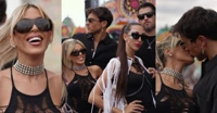Oriana Marzoli regina all'Elrow di Madrid: outfit super sexy e bacio con Daniele Dal Moro