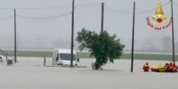 Maltempo in Emilia Romagna, situazione critica. Esondano i corsi d'acqua