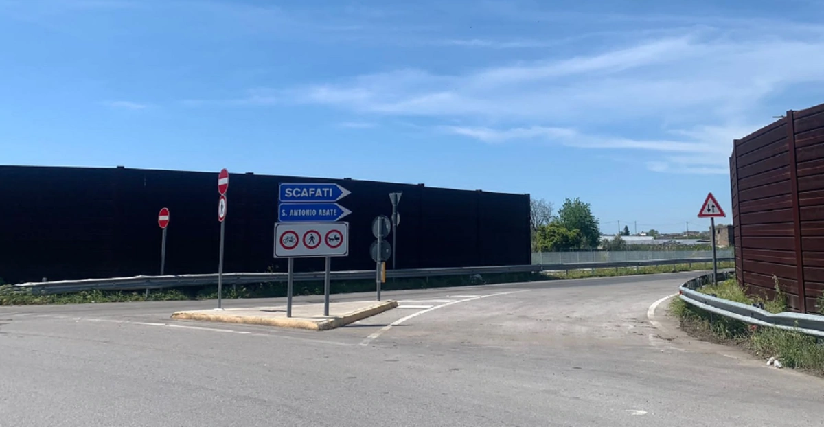 Riapre la bretella di collegamento tra Sant'Antonio Abate e Scafati