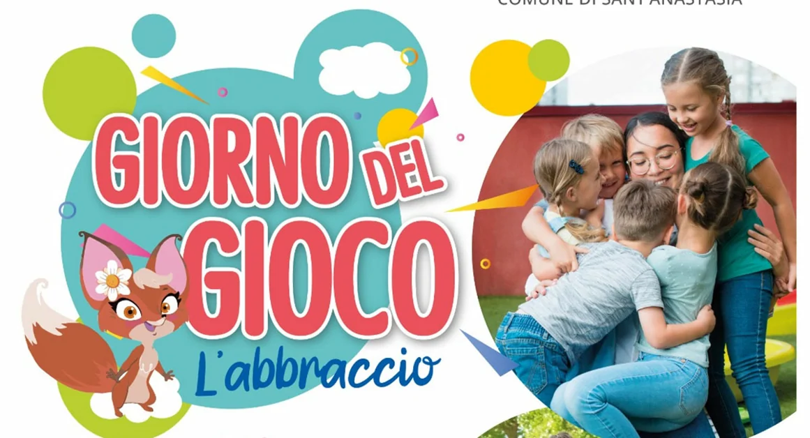 "Il Giorno del Gioco": originale iniziativa del Comune di Sant'Anastasia