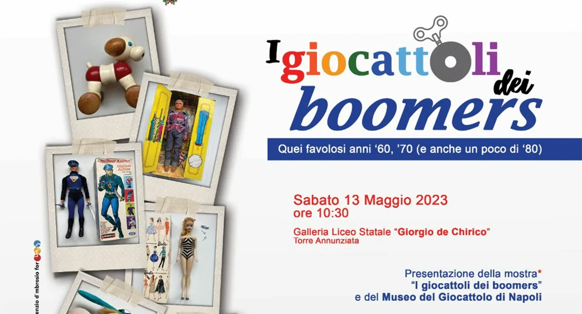 Torre Annunziata - La mostra del Museo del Giocattolo di Napoli al  Liceo "de Chirico"