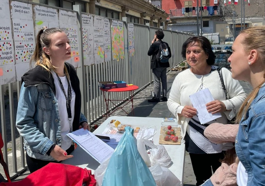 Ercolano, il Rotary Club in campo per recuperare l'area del mercato 'A Ruana