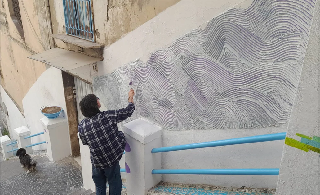 I "Murales gentili", le Rampe di Torre Annunziata diventano opere d'arte