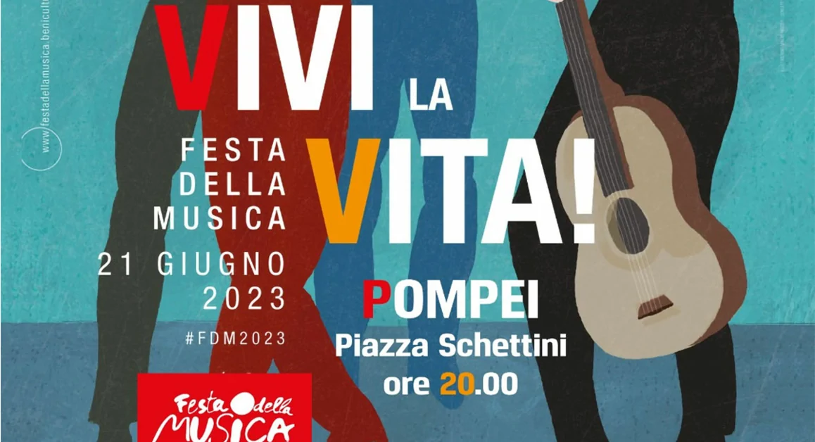 Pompei - Festa della Musica a piazzale Schettini per salutare il solstizio d'estate