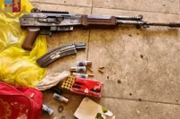 Mitra e munizioni sequestrati dalla Polizia