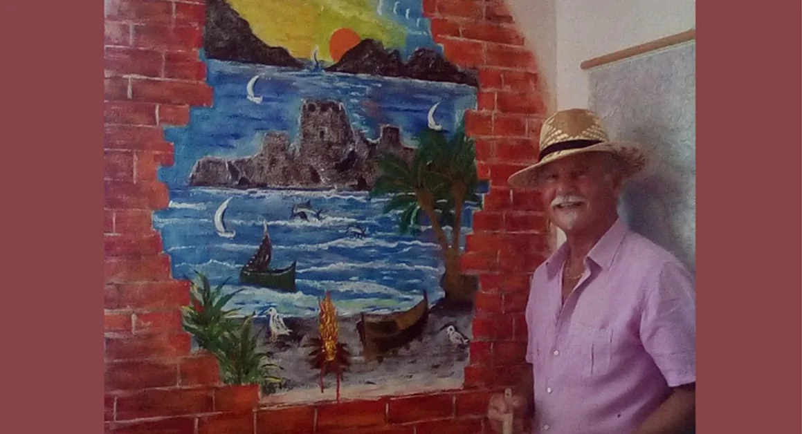 Da Torre Annunziata a Suzzara: l'artista Ranieri: "I miei dipinti sono delle profezie"