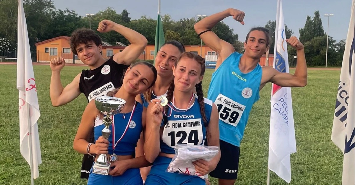 Torre Annunziata - Impresa degli atleti del liceo Pitagora-Croce ai campionati regionali