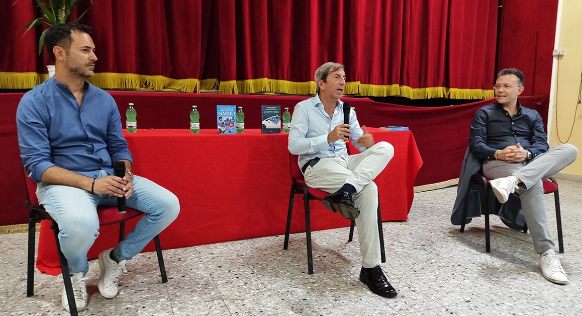 Torre Annunziata – Lo scudetto del Napoli celebrato alla Settimana dello Scrittore